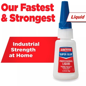 Loctite Super Glue Liquid Professional 0.7 oz Clear, Pack of 1 Loctite Super Glue Liquid Professional 0.7 oz Clear, Pack of 1