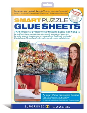 Eurographics Individual Puzzle Glue Sheets, 8 Sheets Eurographics Individual Puzzle Glue Sheets, 8 Sheets