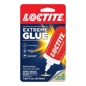 Loctite Extreme Glue 1.62oz Clear, Pack of 1 Loctite Extreme Glue 1.62oz Clear, Pack of 1
