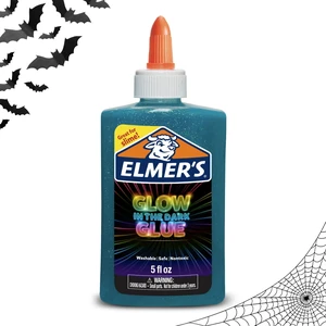 Elmer's 5oz Glow-in-the-Dark Liquid Glue, Washable, Blue, for Slime Making Elmer's 5oz Glow-in-the-Dark Liquid Glue, Washable, Blue, for Slime Making