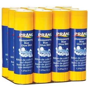 Prang Glue Sticks Large Purple 1.27 Oz Pack of 6 Prang Glue Sticks Large Purple 1.27 Oz Pack of 6