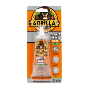 Gorilla Glue Clear Gel 1.75oz Tube, Pack of 1 - Craft Gorilla Glue Clear Gel 1.75oz Tube, Pack of 1 - Craft