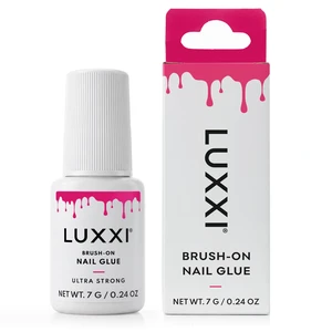 LUXXI Ultra-Strong Brush-On Nail Glue for Press-On Nails LUXXI Ultra-Strong Brush-On Nail Glue for Press-On Nails