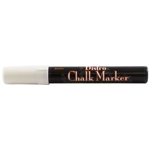 Marvy Uchida Broad Point Chalk Marker, White, 1 Pack Marvy Uchida Broad Point Chalk Marker, White, 1 Pack