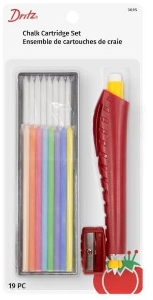 Dritz Chalk Cartridge Set, Assorted Chalk Dritz Chalk Cartridge Set, Assorted Chalk