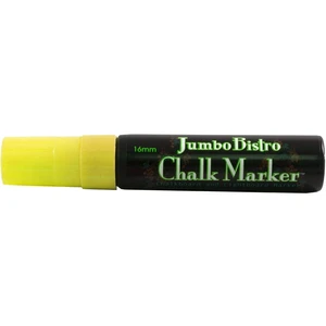 Marvy Uchida Jumbo Point Chalk Marker, Neon Yellow, 1-Pack Marvy Uchida Jumbo Point Chalk Marker, Neon Yellow, 1-Pack
