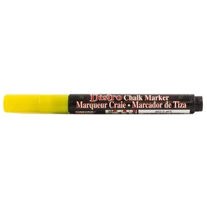 Marvy Uchida Fine Point Chalk Marker, Yellow, 1/Pack Marvy Uchida Fine Point Chalk Marker, Yellow, 1/Pack