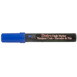 Marvy Uchida Chisel Tip Chalk Marker, Blue, 1/Pack Marvy Uchida Chisel Tip Chalk Marker, Blue, 1/Pack