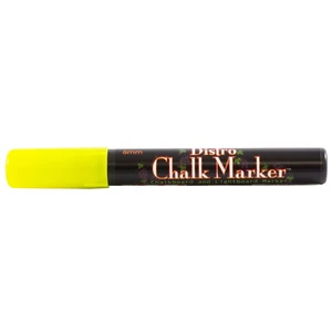 Marvy Uchida Broad Point Chalk Marker, Neon Yellow, 1/Pack Marvy Uchida Broad Point Chalk Marker, Neon Yellow, 1/Pack