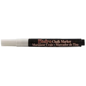 Marvy Uchida Fine Point Chalk Marker, White, 1 Pack Marvy Uchida Fine Point Chalk Marker, White, 1 Pack