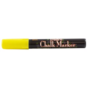 Marvy Uchida Broad Point Chalk Marker, Yellow, 1 Pack Marvy Uchida Broad Point Chalk Marker, Yellow, 1 Pack