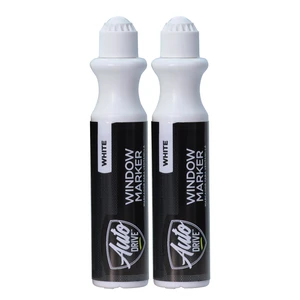Auto Drive White Automotive Window Marker, 2-Pack Auto Drive White Automotive Window Marker, 2-Pack