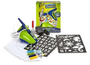 Crayola Air Marker Sprayer, School Supplies, Painting Set, Washable Markers, Beginner Child Crayola Air Marker Sprayer, School Supplies, Painting Set, Washable Markers, Beginner Child