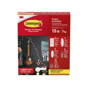 Command Halloween Decorations Kit, Variety Pack, 31 Pieces, Holds 15 lbs, Picture Hangers, Outdoor, Designer, Wire Hooks Command Halloween Decorations Kit, Variety Pack, 31 Pieces, Holds 15 lbs, Picture Hangers, Outdoor, Designer, Wire Hooks
