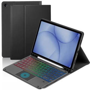 Touchpad Keyboard Case for Samsung Galaxy Tab A11 Plus/A9 Plus | 2025/2023 11 inch, 7-Color Backlight Type-C Charging Keyboard with Pencil Holder Cover Fit Tablet A11+/A9+ (Black) Touchpad Keyboard Case for Samsung Galaxy Tab A11 Plus/A9 Plus | 2025/2023 11 inch, 7-Color Backlight Type-C Charging Keyboard with Pencil Holder Cover Fit Tablet A11+/A9+ (Black)