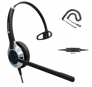 HD-500 Office and Call Center Wired QD Headset with Noise Canceling Microphone and HD Speakers - Compatible with Mitel, Nortel, Avaya, Poly, Polycom, Shoretel, Digium, ESI, Fanvil Desk Phones HD-500 Office and Call Center Wired QD Headset with Noise Canceling Microphone and HD Speakers - Compatible with Mitel, Nortel, Avaya, Poly, Polycom, Shoretel, Digium, ESI, Fanvil Desk Phones