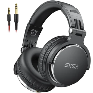 Wired Headphones, Over Ear Headphones for Studio Monitor/Mixing DJ | Hi-Res Stereo Sound, 1/4 to 3.5mm Jack, 50mm Drivers, for PC Keyboard Piano Podcast Guitar AMP Computer Recording Mixing Wired Headphones, Over Ear Headphones for Studio Monitor/Mixing DJ | Hi-Res Stereo Sound, 1/4 to 3.5mm Jack, 50mm Drivers, for PC Keyboard Piano Podcast Guitar AMP Computer Recording Mixing