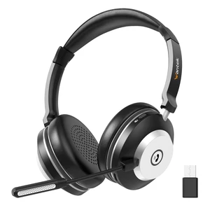 Wireless Headset with Mic for Work,Bluetooth Headphone with Noise Cancelling Microphone,2.4G USB Dongle & Mic Mute for Laptop/Computer/Cell Phones/Office/Remote Work/Call Center/Zoom/Teams/Skype Wireless Headset with Mic for Work,Bluetooth Headphone with Noise Cancelling Microphone,2.4G USB Dongle & Mic Mute for Laptop/Computer/Cell Phones/Office/Remote Work/Call Center/Zoom/Teams/Skype