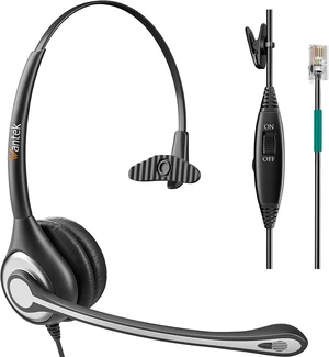 Telephone Headset Corded RJ9 Headphone with Mic & Noise Cancelling Phone Headsets Compatible with Plantronics Polycom VVX310 410 Yealink S12 Avaya 1408 1416, Landline Phone HeadsetBlack Telephone Headset Corded RJ9 Headphone with Mic & Noise Cancelling Phone Headsets Compatible with Plantronics Polycom VVX310 410 Yealink S12 Avaya 1408 1416, Landline Phone HeadsetBlack