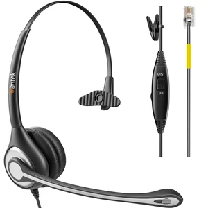 Phone Headset with Microphone Noise Cancelling, RJ9 Office Telephone Headsets Compatible with Yealink T20P T21P T26P T23G T46G T48G T42S T46S Avaya 1608 9608 9611 Grandstream Panasonic Snom Phone Headset with Microphone Noise Cancelling, RJ9 Office Telephone Headsets Compatible with Yealink T20P T21P T26P T23G T46G T48G T42S T46S Avaya 1608 9608 9611 Grandstream Panasonic Snom