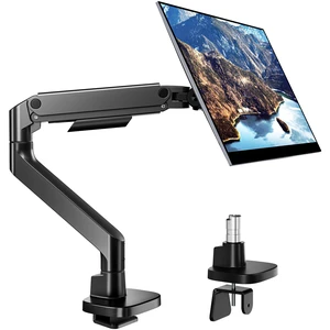 Single Monitor Arm for 17-49 Inch Curved Screens, Black | Heavy Duty Ergonomic Desk Stand , Holds 4.4-44 lbs Fit VESA 75/100, Full Motion Tilt, Swivel & Height Adjust Single Monitor Arm for 17-49 Inch Curved Screens, Black | Heavy Duty Ergonomic Desk Stand , Holds 4.4-44 lbs Fit VESA 75/100, Full Motion Tilt, Swivel & Height Adjust