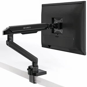 Premium Single Monitor Arm 14"34", Adjustable Gas Spring Monitor Mount, Single Arm Desk Mount for 34 Inch Computer Screens, VESA Compatible Stand with Clamp and Grommet Base Black Premium Single Monitor Arm 14"34", Adjustable Gas Spring Monitor Mount, Single Arm Desk Mount for 34 Inch Computer Screens, VESA Compatible Stand with Clamp and Grommet Base Black