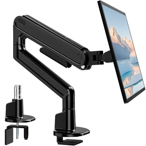 Aluminum Single Monitor Arm, 26.4 lbs, 1740" Full MotionBlack | Heavy-duty Aluminum Single Mount for 1740"Monitor Up to 26.4 Lbs,Mechanical Spring, 75/100 VESA with Full Motion Adjustment Aluminum Single Monitor Arm, 26.4 lbs, 1740" Full MotionBlack | Heavy-duty Aluminum Single Mount for 1740"Monitor Up to 26.4 Lbs,Mechanical Spring, 75/100 VESA with Full Motion Adjustment