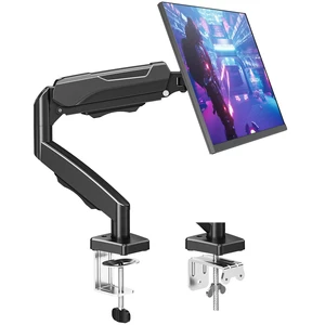 Single Monitor Desk Mount Holds Screen up to 32 inch, Height Adjustable Monitor Arm, Full Motion Computer Monitors Stand with Clamp/Grommet Base, VESA Mounts Fit 4.4-19.8lbs Computer, Black Single Monitor Desk Mount Holds Screen up to 32 inch, Height Adjustable Monitor Arm, Full Motion Computer Monitors Stand with Clamp/Grommet Base, VESA Mounts Fit 4.4-19.8lbs Computer, Black