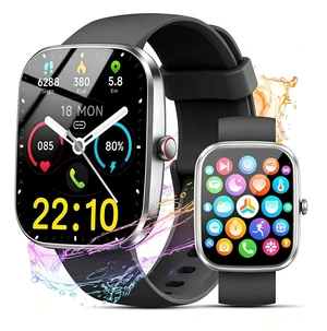 Smart Watch, 1.91" Smartwatch for Men Women (Answer/Make Call) | Fitness Tracker with 100+ Sport Modes, IP68 Waterproof, Heart Rate/Sleep Monitor, Pedometer, Activity Tracker for Android iOS Smart Watch, 1.91" Smartwatch for Men Women (Answer/Make Call) | Fitness Tracker with 100+ Sport Modes, IP68 Waterproof, Heart Rate/Sleep Monitor, Pedometer, Activity Tracker for Android iOS
