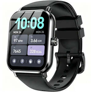 Smart Watch for Men, 1.83" Large Display Fitness Tracker Watch with Bluetooth Calls, Heart Rate & Sleep Monitoring, 130+ Workout Modes, IP68 Waterproof, Compatible with Android iOS(Black) Smart Watch for Men, 1.83" Large Display Fitness Tracker Watch with Bluetooth Calls, Heart Rate & Sleep Monitoring, 130+ Workout Modes, IP68 Waterproof, Compatible with Android iOS(Black)