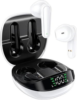 Bluetooth Earbuds, Wireless Earbuds with 35H Battery, Bluetooth 5.3 in-Ear Headphones for Work, Office and Daily Listening Bluetooth Earbuds, Wireless Earbuds with 35H Battery, Bluetooth 5.3 in-Ear Headphones for Work, Office and Daily Listening