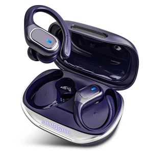 Wireless Earbuds Bluetooth 5.3 Headphones with 80H Playback, IPX7 Waterproof Over Ear Buds with LED Power Display for Sports Running Workouts (Purple) Wireless Earbuds Bluetooth 5.3 Headphones with 80H Playback, IPX7 Waterproof Over Ear Buds with LED Power Display for Sports Running Workouts (Purple)