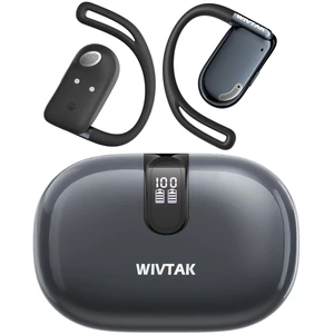 Wireless Earbuds, Open-Ear Sports Bluetooth Headphones, Acoustic Chamber Audio, ANC Call Noise Reduction, Smart Digital Display Charging Case, IPX5 Water Resistant, for Cycling Work Wireless Earbuds, Open-Ear Sports Bluetooth Headphones, Acoustic Chamber Audio, ANC Call Noise Reduction, Smart Digital Display Charging Case, IPX5 Water Resistant, for Cycling Work