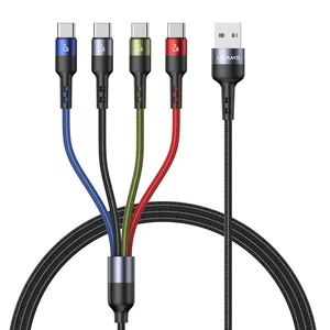 4 TypeC Multi Charging Cable 4 in 1 Charging Cords for Multiple Devices 4ft | 2Pack 4FT USB to USB C Cable, Universal Phone Charger Cord for Phone17-8/Androids/Pad and More 4 TypeC Multi Charging Cable 4 in 1 Charging Cords for Multiple Devices 4ft | 2Pack 4FT USB to USB C Cable, Universal Phone Charger Cord for Phone17-8/Androids/Pad and More