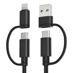 4 in 1 USB C Charger Cable for Samsung Galaxy S25 S24 Plus Ultra | 60W Fast Charging Multi Charger Cord with USB A Converter/iOS/Type C for iPhone 18 17 16 15 Pro,iPad Air 4 5,A42 A51 A72,10ft 4 in 1 USB C Charger Cable for Samsung Galaxy S25 S24 Plus Ultra | 60W Fast Charging Multi Charger Cord with USB A Converter/iOS/Type C for iPhone 18 17 16 15 Pro,iPad Air 4 5,A42 A51 A72,10ft