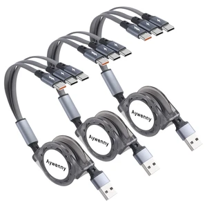 USB C Splitter Multi Charging Cable,3 in 1 Fast Charging Cord,3.3Ft 3 Pack | QC 3.0 Sync Data Charger Cord,with 3 USB C Port Fits for iPhone18 17 16 15 Pro Max Plus, Pad, Galaxy S23 Tablets (Grey) USB C Splitter Multi Charging Cable,3 in 1 Fast Charging Cord,3.3Ft 3 Pack | QC 3.0 Sync Data Charger Cord,with 3 USB C Port Fits for iPhone18 17 16 15 Pro Max Plus, Pad, Galaxy S23 Tablets (Grey)
