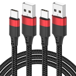 USB A to USB C Cable 3FT, 2 Pack Type C Charger Cord 3A Fast Charging | Braided USB to USB C Cable 3FT Compatible with iPhone 17 16 15 Pro Max, Samsung Galaxy S25 S24 S23, Google Pxie, iPad Air Pro USB A to USB C Cable 3FT, 2 Pack Type C Charger Cord 3A Fast Charging | Braided USB to USB C Cable 3FT Compatible with iPhone 17 16 15 Pro Max, Samsung Galaxy S25 S24 S23, Google Pxie, iPad Air Pro