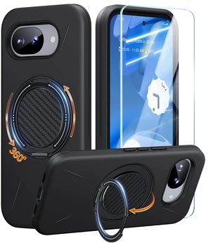 for Google Pixel 10A Case with Ring Stand, Shockproof 10a Phone Case | Kickstand Holder, Dual Layer Protective Cover, Screen Protector, Magnetic Accessory Friendly Google 10a Phone Case, Black for Google Pixel 10A Case with Ring Stand, Shockproof 10a Phone Case | Kickstand Holder, Dual Layer Protective Cover, Screen Protector, Magnetic Accessory Friendly Google 10a Phone Case, Black