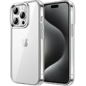 Case for iPhone 15 Pro Max, Anti-Yellowing, Clear | Shockproof Protection, Scratch Resistant Hard PC Back, Durable Transparent TPU Bumper Case for iPhone 15 Pro Max, Anti-Yellowing, Clear | Shockproof Protection, Scratch Resistant Hard PC Back, Durable Transparent TPU Bumper