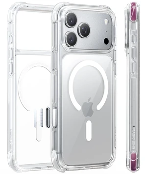 for iPhone 18 Pro Max / 17 Pro Max Case Clear, Fit for MagSafe | Anti-Yellowing, Mil-Grade Shockproof, Phone Case for iPhone 18 Pro Max & 17 Pro Max Clear Case, Heavy Duty Rugged Clear White for iPhone 18 Pro Max / 17 Pro Max Case Clear, Fit for MagSafe | Anti-Yellowing, Mil-Grade Shockproof, Phone Case for iPhone 18 Pro Max & 17 Pro Max Clear Case, Heavy Duty Rugged Clear White