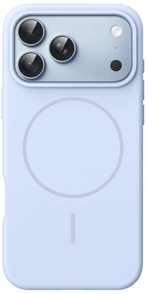 Magnetic Silicone Case for iPhone 18 Pro, Glacier | Compatible with MagSafe, Silky Soft Touch, Shockproof Protection, Scratch Resistant Magnetic Silicone Case for iPhone 18 Pro, Glacier | Compatible with MagSafe, Silky Soft Touch, Shockproof Protection, Scratch Resistant