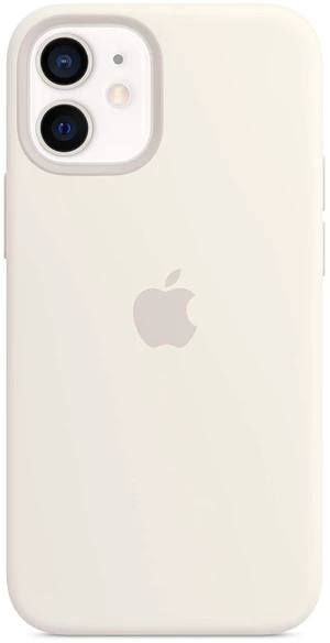 iPhone 12 mini Silicone Case with MagSafe - White iPhone 12 mini Silicone Case with MagSafe - White