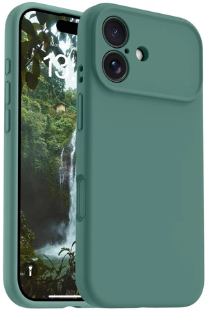 Magnetic for iPhone 17 Case,Compatible with Magsafe,Classic Liquid Silicone Mobile Phone Case,Integrated Camera Control Button,Anti-Scratch Microfiber Lining, Pine Green Magnetic for iPhone 17 Case,Compatible with Magsafe,Classic Liquid Silicone Mobile Phone Case,Integrated Camera Control Button,Anti-Scratch Microfiber Lining, Pine Green