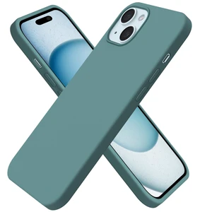 for iPhone 15 Case Liquid Silicone Slim Shockproof Protective Cover 6.1 Inch Anti-Scratch Drop Protection,Forest Green for iPhone 15 Case Liquid Silicone Slim Shockproof Protective Cover 6.1 Inch Anti-Scratch Drop Protection,Forest Green