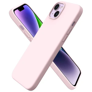 for iPhone 14 Plus Case 6.7, Slim Liquid Silicone, Chalk Pink | 3-Layer Full Coverage, Soft Gel Rubber, Non-Slip Grip, Shockproof Protective Cover, Phone Case for iPhone 14 Plus 6.7-Inch for iPhone 14 Plus Case 6.7, Slim Liquid Silicone, Chalk Pink | 3-Layer Full Coverage, Soft Gel Rubber, Non-Slip Grip, Shockproof Protective Cover, Phone Case for iPhone 14 Plus 6.7-Inch