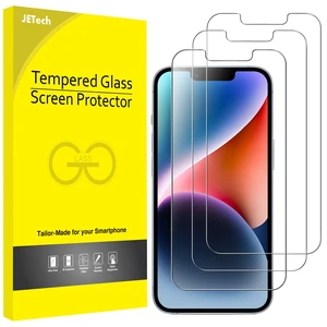 Screen Protector for iPhone 14, 3-Pack | HD Clear, Face ID Compatible, Anti-Scratch Glass Screen Protector for iPhone 14, 3-Pack | HD Clear, Face ID Compatible, Anti-Scratch Glass