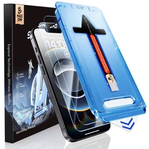 2 Pack for iPhone 16e Glass Screen Protector Easy Installation | 6.1 inch, Auto Dust-Elimination, Bubble Free, HD Clear9H tempered glass, Case Friendly, Anti-Shockproof 2 Pack for iPhone 16e Glass Screen Protector Easy Installation | 6.1 inch, Auto Dust-Elimination, Bubble Free, HD Clear9H tempered glass, Case Friendly, Anti-Shockproof