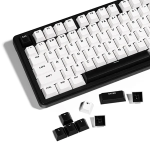 XVX Bow Double Shot PBT Keycaps Set 138 Keys, Cherry Profile Custom Keycap 60 65 75 100 Percent for 61/64/68/84/87/100/104/108 Mechanical Gaming Keyboard, White XVX Bow Double Shot PBT Keycaps Set 138 Keys, Cherry Profile Custom Keycap 60 65 75 100 Percent for 61/64/68/84/87/100/104/108 Mechanical Gaming Keyboard, White