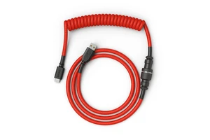 Coiled Keyboard Cable Coiled USB C Cable Artisan Braided Cables for Mechanical Gaming Keyboard Coiled Cable - Custom Keyboard Cable (Red) Coiled Keyboard Cable Coiled USB C Cable Artisan Braided Cables for Mechanical Gaming Keyboard Coiled Cable - Custom Keyboard Cable (Red)