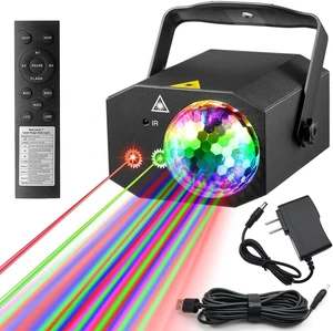 Party Lights Dj Disco Ball Light with Pattern Projection and Sound Activated, Buclhoz RGB Colored Strobe Stage Lighting for Parties Indoor Dance Birthday Rave Bar Karaoke Christmas Wedding Show Club Party Lights Dj Disco Ball Light with Pattern Projection and Sound Activated, Buclhoz RGB Colored Strobe Stage Lighting for Parties Indoor Dance Birthday Rave Bar Karaoke Christmas Wedding Show Club